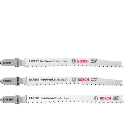 Bosch Modello T308BF/BFP - Lame per seghetto per legno duro - 3 pz Bosch Modello T308BF/BFP - Lame per seghetto per legno duro - 3 pz
