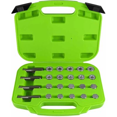 Jbm Kit Di Riparazione Per Tappi Del Basamento Black / Green One Size Jbm Kit Di Riparazione Per Tappi Del Basamento Black / Green One Size