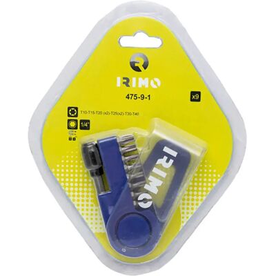 Irimo Set Di 9 Punte Torx Da 1/4 Multicolor One Size Irimo Set Di 9 Punte Torx Da 1/4 Multicolor One Size