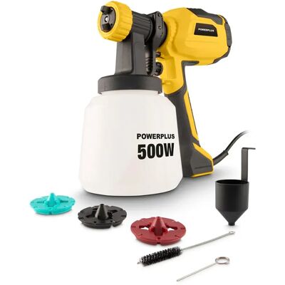 Powerplus Pistola A Spruzzo 500w Yellow One Size Powerplus Pistola A Spruzzo 500w Yellow One Size