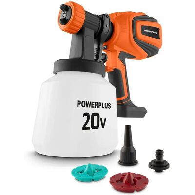 Powerplus Pistola A Spruzzo Senza Batteria 20v Orange / Grey One Size Powerplus Pistola A Spruzzo Senza Batteria 20v Orange / Grey One Size