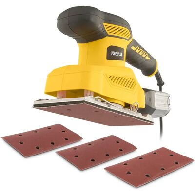 Powerplus Levigatrice 260w 6 Pezzi Yellow One Size Powerplus Levigatrice 260w 6 Pezzi Yellow One Size