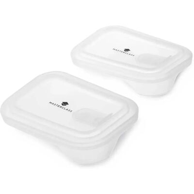 Masterclass Coperchio Contenitore Kcsmallidset2 2 Unità White S Masterclass Coperchio Contenitore Kcsmallidset2 2 Unità White S