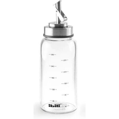 Ibili Bottiglia Dell´olio Con Tappo Inclinabile 350ml Silver One Size Ibili Bottiglia Dell´olio Con Tappo Inclinabile 350ml Silver One Size
