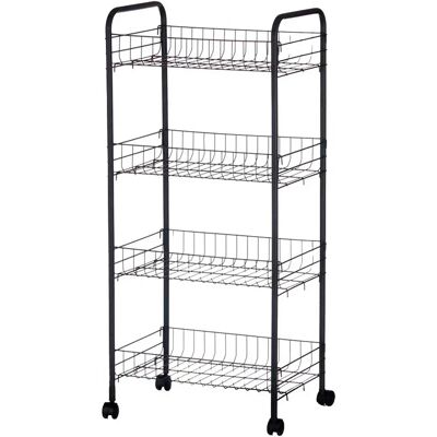San Ignacio Carrello Di Verdura X Kinvara 83x41x27 Cm Black One Size San Ignacio Carrello Di Verdura X Kinvara 83x41x27 Cm Black One Size