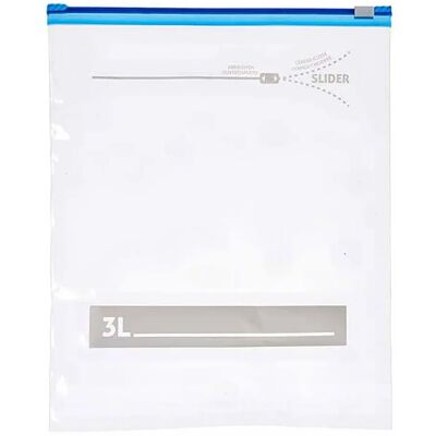 San Ignacio Sacchetto Di Imballaggio Zip X Leknes 3l 15 Unità Transparent 31 x 24 cm San Ignacio Sacchetto Di Imballaggio Zip X Leknes 3l 15 Unità Transparent 31 x 24 cm