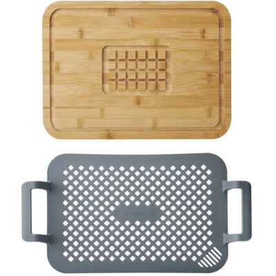 Masterclass Set Per Arrostire E Riposare Grey / Brown One Size Masterclass Set Per Arrostire E Riposare Grey / Brown One Size