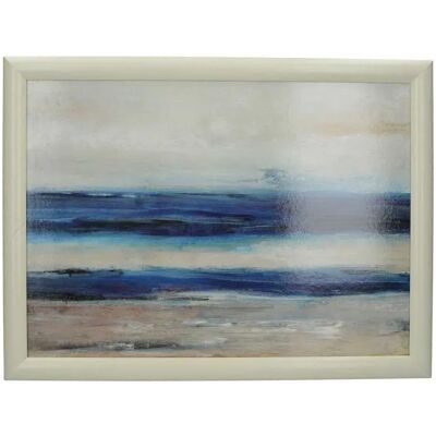 Creative Vassoio Da Appoggio Abstract 44x34 Cm Blue One Size Creative Vassoio Da Appoggio Abstract 44x34 Cm Blue One Size