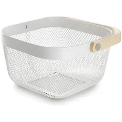 Ibili Cestino Portaoggetti 22 Cm White One Size Ibili Cestino Portaoggetti 22 Cm White One Size