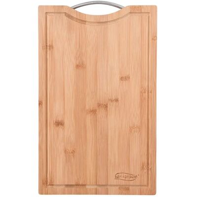San Ignacio Tagliere Experto Bamboo Brown 40 x 25 x 1.9 cm San Ignacio Tagliere Experto Bamboo Brown 40 x 25 x 1.9 cm