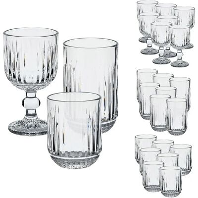 San Ignacio Set Di Occhiali 24 Unità Transparent One Size San Ignacio Set Di Occhiali 24 Unità Transparent One Size
