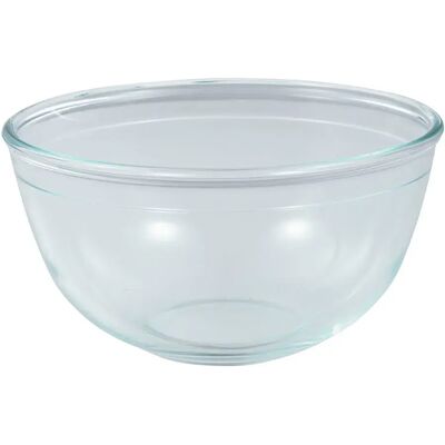 San Ignacio Ciotola Experto Borosilicate Glass Mixing White 21.2 x 11.2 cm San Ignacio Ciotola Experto Borosilicate Glass Mixing White 21.2 x 11.2 cm