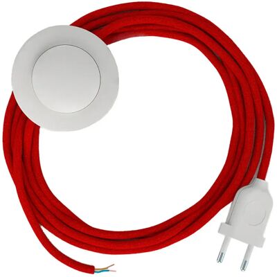 Creative Cavo Lampada Da Terra Rc35 3m Fire Red / White One Size Creative Cavo Lampada Da Terra Rc35 3m Fire Red / White One Size