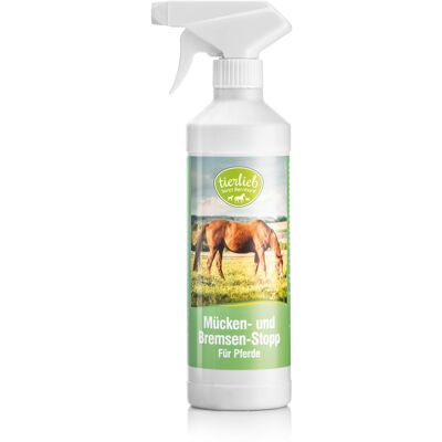 Kräuterhaus Sanct Bernhard tierlieb Niente più zanzare e tafani per cavalli 500 ml Kräuterhaus Sanct Bernhard tierlieb Niente più zanzare e tafani per cavalli 500 ml