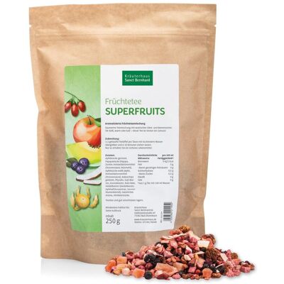 Kräuterhaus Sanct Bernhard Tisana alla frutta Superfruits 250 g Kräuterhaus Sanct Bernhard Tisana alla frutta Superfruits 250 g