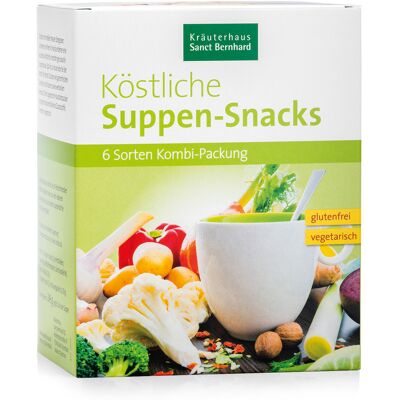 Kräuterhaus Sanct Bernhard Set di snack di zuppa 246 g Kräuterhaus Sanct Bernhard Set di snack di zuppa 246 g