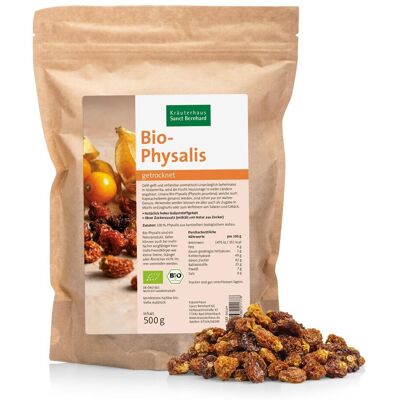 Kräuterhaus Sanct Bernhard Physalis (Cape gooseberry) bio essiccata 500 g Kräuterhaus Sanct Bernhard Physalis (Cape gooseberry) bio essiccata 500 g