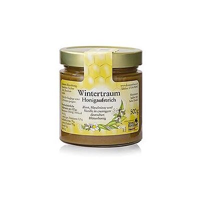 Kräuterhaus Sanct Bernhard Sogno d'inverno - Crema spalmabile al miele 500 g Kräuterhaus Sanct Bernhard Sogno d'inverno - Crema spalmabile al miele 500 g