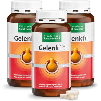 Kräuterhaus Sanct Bernhard Gelenkfit - Capsule per l’articolazione confezione cura Kräuterhaus Sanct Bernhard Gelenkfit - Capsule per l’articolazione confezione cura