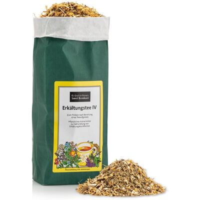 Kräuterhaus Sanct Bernhard Tè contro il raffreddore IV 100 g Kräuterhaus Sanct Bernhard Tè contro il raffreddore IV 100 g