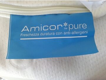 Coprimaterasso Antiacaro Fibra Amicor Pure a sacco, Fresco e Traspirante (90x190 cons 3gg) Coprimaterasso Antiacaro Fibra Amicor Pure a sacco, Fresco e Traspirante (90x190 cons 3gg)