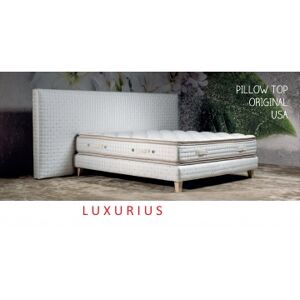 Relax e Design Materasso Altrenotti Luxurius 4000 MicroMolle + Gel Memory 2 pillow top EUROPE Cotone Makò H.26 (160x190 cons. 2 sett., MSR+MR)