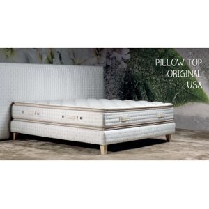 Relax e Design Materasso Altrenotti Vantage 800 Molle + Memory Gel, Pillow Top USA Cotone Makò H.26 (90x195 cons. 2 sett.)