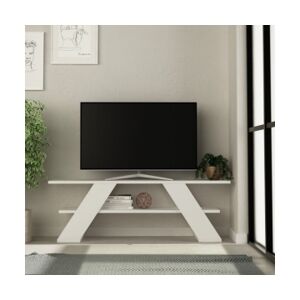 Relax e Design Mobile PORTA TV, HI-FI, PlayStation, L.120 P.33,5 H.40 - Vari Colori (Bianco cons 4 giorni)