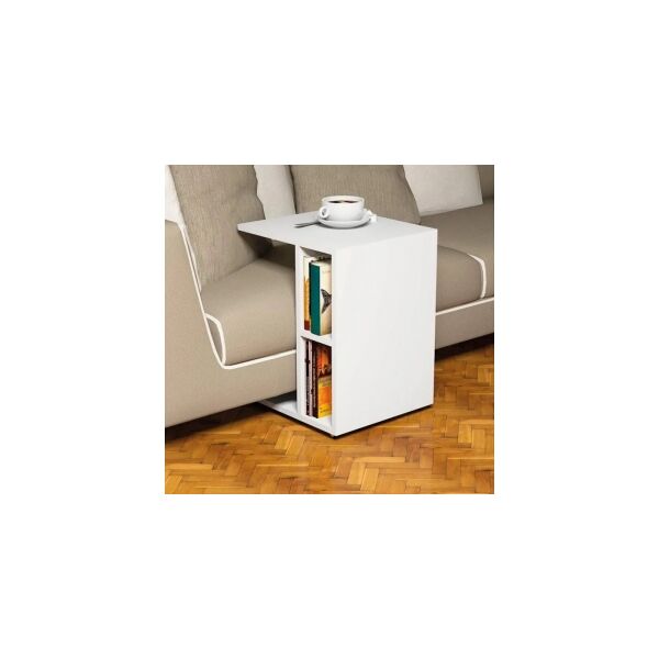 relax e design mobile bianco, carrello, tavolino divano salotto, porta accessori  35x45 h.57,5