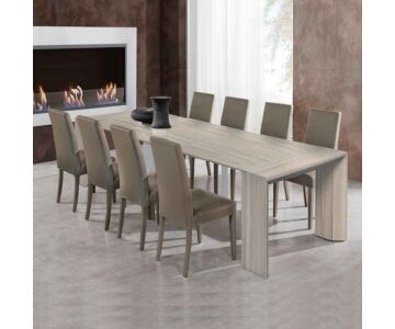 relax e design mobile tavolo consolle allungabile salvaspazio italia olmo p.90 l.48/283 h75