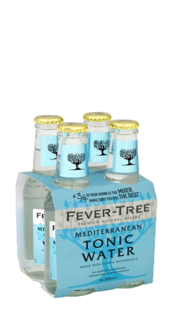 Fever Tree Acqua Tonica 'Mediterranean' Fever-Tree (4x20cl)