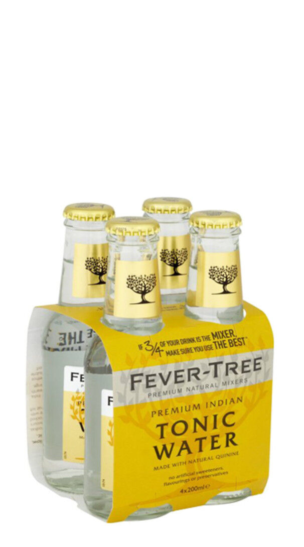 Fever Tree Acqua Tonica 'Indian Premium' Fever-Tree (4x20cl)