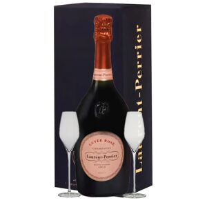 Laurent-Perrier Kit Champagne Cuvée Rosé Brut 'Glass Pack'