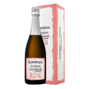 Roederer Champagne Rosé Brut Nature Louis & Philippe Starck 2015 (Confezione)