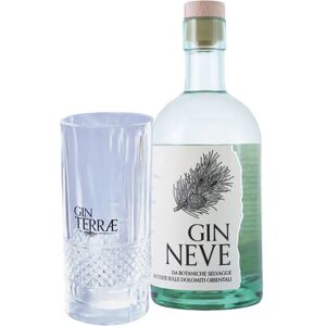 gin terrae kit glass gin 'neve' terrae