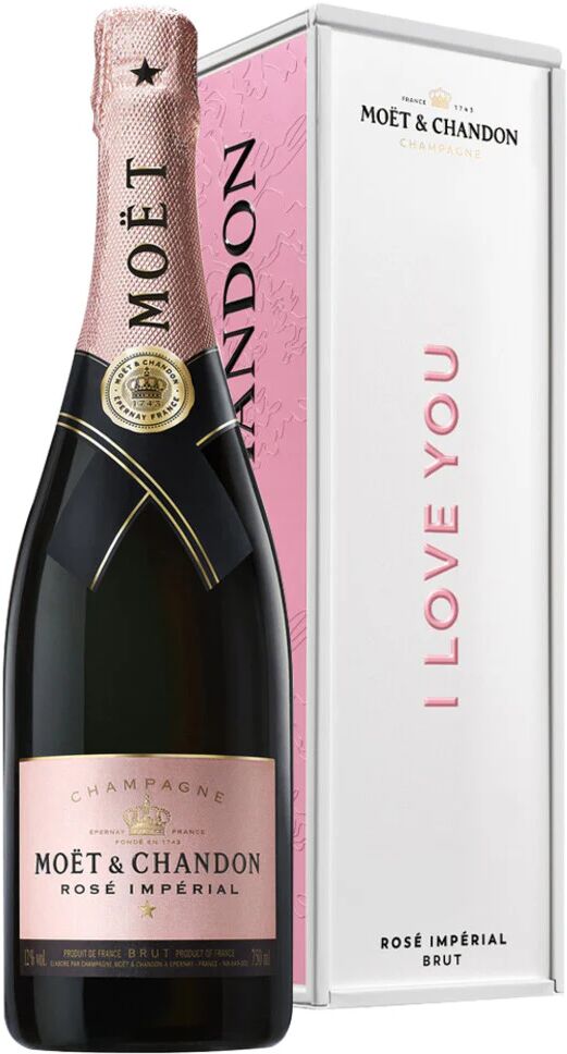 Moët & Chandon Champagne Rosé Brut 'Imperial I Love You' (Confezione)