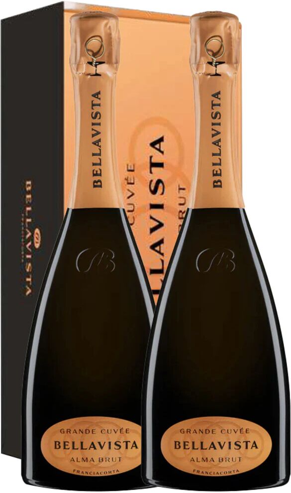 Bellavista Franciacorta Double Alma Grande Cuvée Brut (Confezione 2bt)