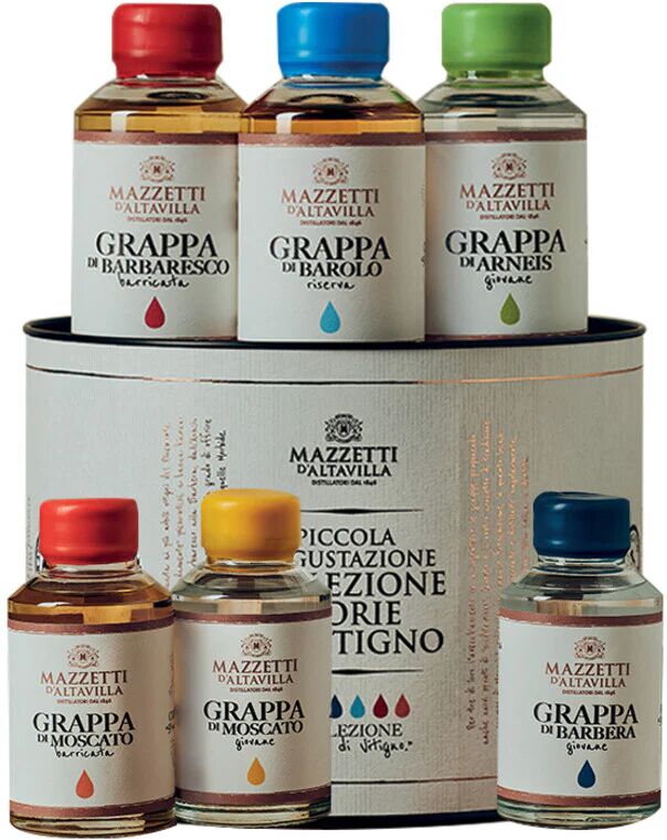 Mazzetti d'Altavilla Kit Grappa Degustazione Storie di Vitigno