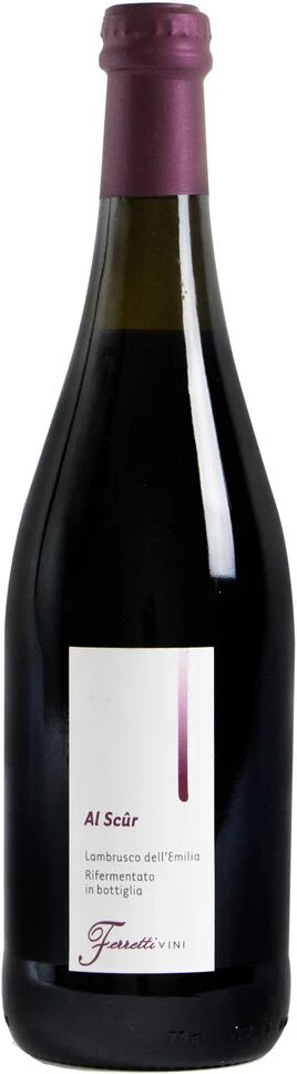 Ferretti Lambrusco Rosso Frizzante 'Al Scur' 2021