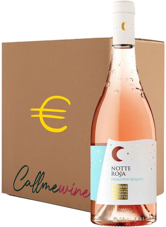 Notte Rossa Wine Box Primitivo del Salento Rosato (6bt)