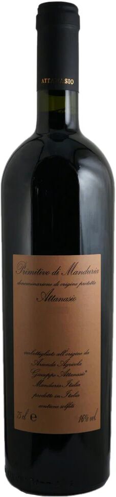 Attanasio Primitivo di Manduria 2016