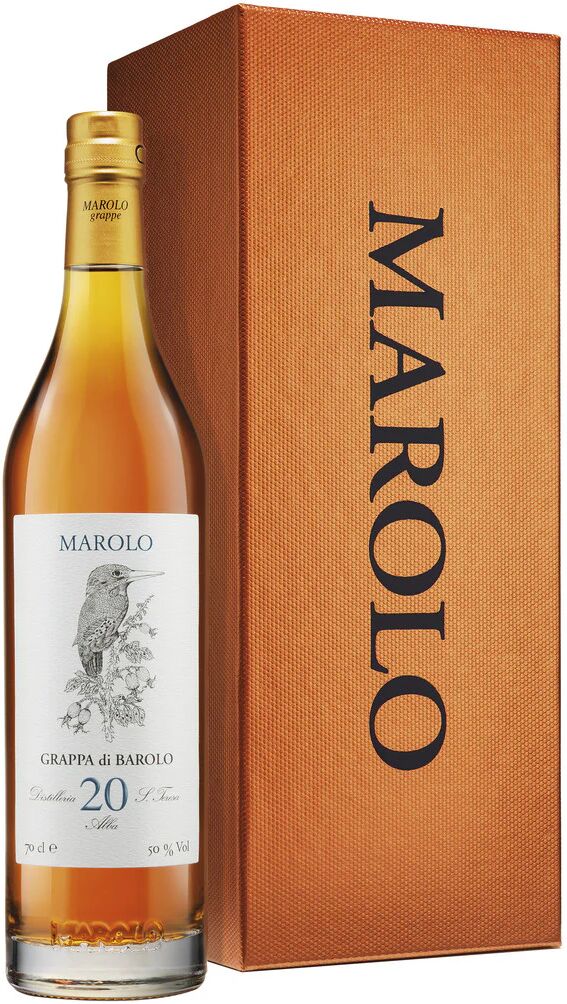 Marolo - Distilleria Santa Teresa Grappa di Barolo Marolo 20 Anni