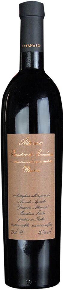 Attanasio Primitivo di Manduria Riserva 2017