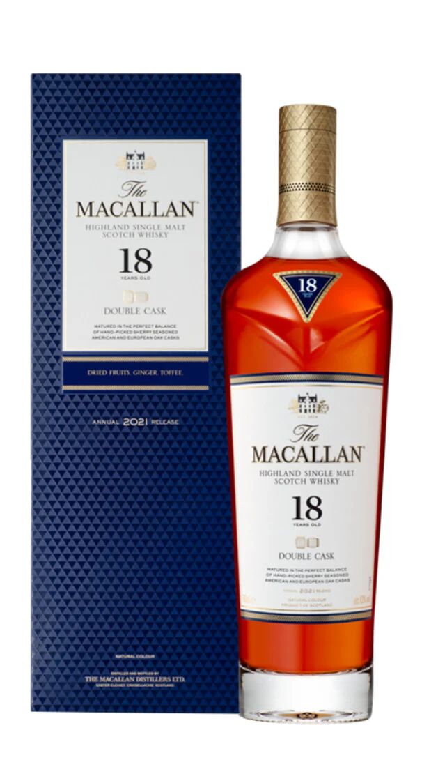 Macallan Whisky Single Malt Double Cask 18 Anni