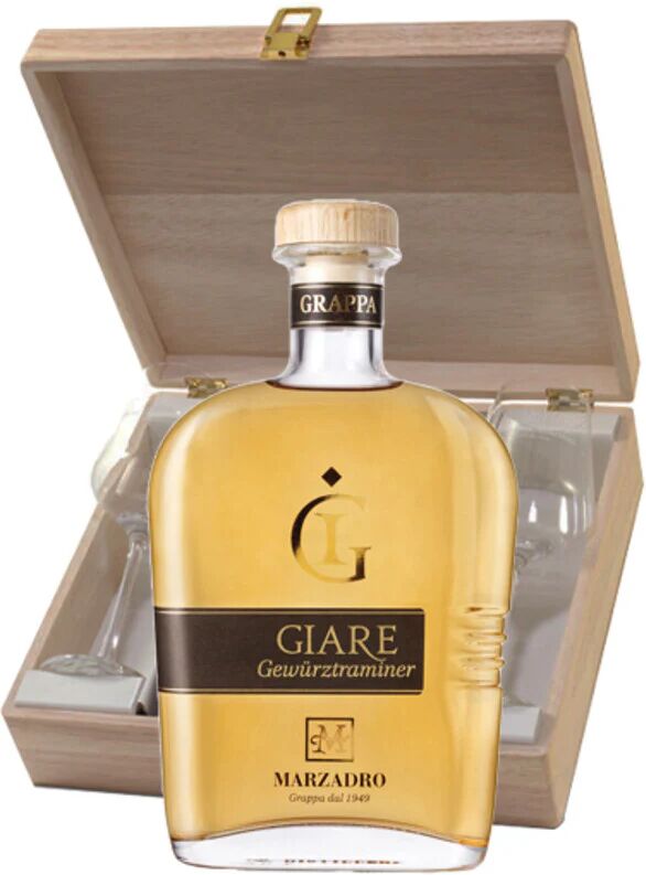 Marzadro Kit Grappa di Gewurztraminer 'Giara Glass Pack'