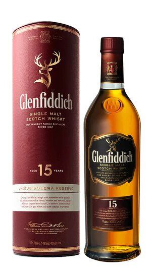 Glenfiddich Whisky Single Malt Riserva Solera 15 Anni