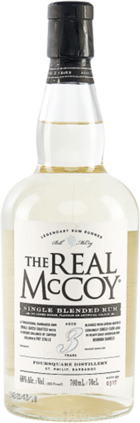 The Real McCoy Rum Bianco Single Blended The Real McCoy 3 Anni