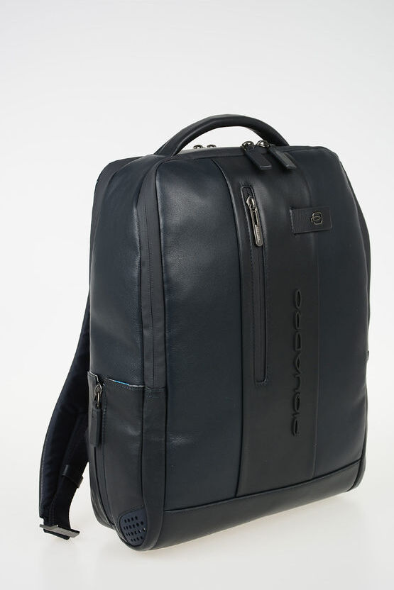 Piquadro URBAN Zaino In Pelle Blu taglia Unica Piquadro URBAN Zaino In Pelle Blu taglia Unica