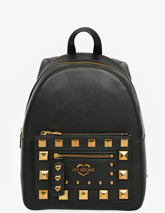 Moschino LOVE Zaino SQUARE STUDS con Borchie taglia Unica Moschino LOVE Zaino SQUARE STUDS con Borchie taglia Unica