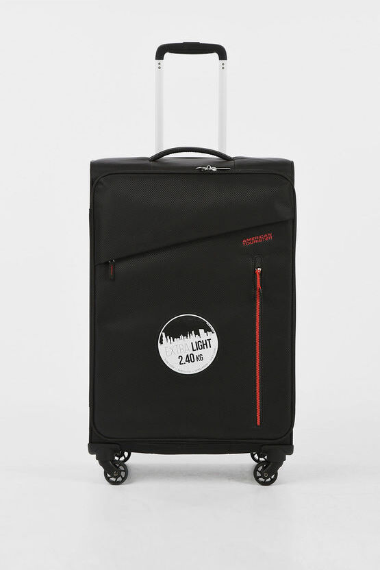 American Tourister LITEWING Trolley Medio 70cm 4R Volcanic Black taglia Unica American Tourister LITEWING Trolley Medio 70cm 4R Volcanic Black taglia Unica